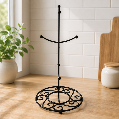Metal Coffee Mug Tree Stand