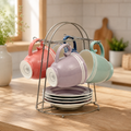 9-Piece Mug Rack Set